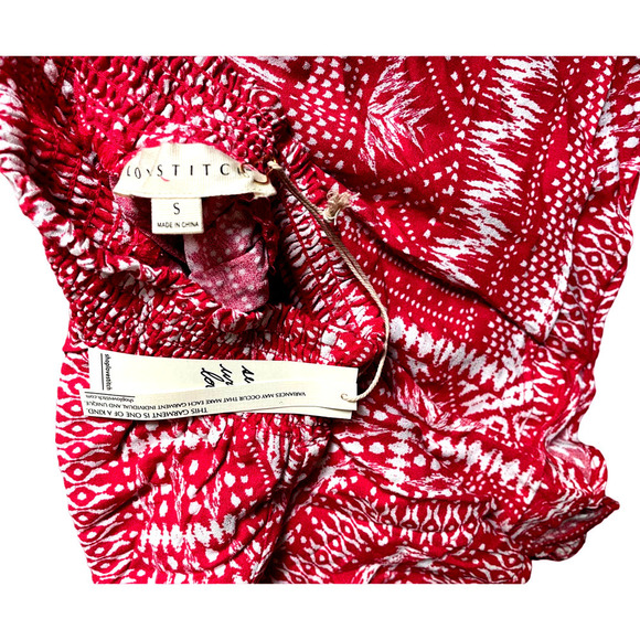 NWT LOVESTITCH Red short set - Picture 4 of 4